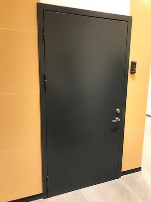 Дверь черного цвета Дверь черного цвета