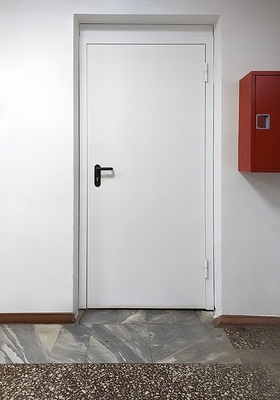 Огнестойкая белая дверь Огнестойкая белая дверь