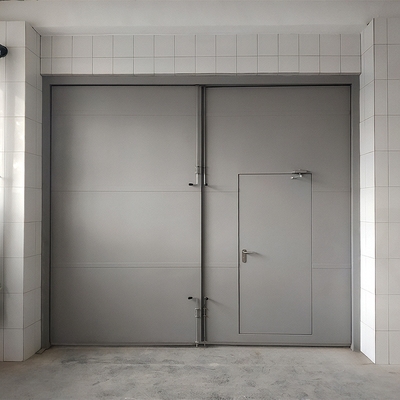 Ворота серого цвета Ворота серого цвета