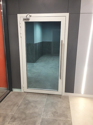 Дверь с большим остеклением Дверь с большим остеклением