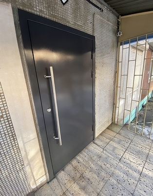 Дверь с длинной ручкой