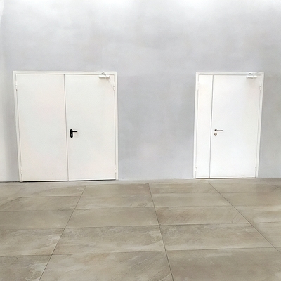 Белые огнестойкие двери