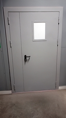 Полуторная дверь с окном Полуторная дверь с окном