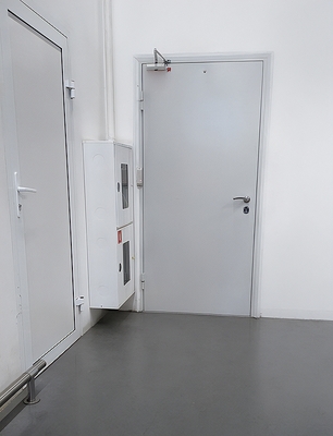 Техническая дверь с доводчиком Техническая дверь с доводчиком