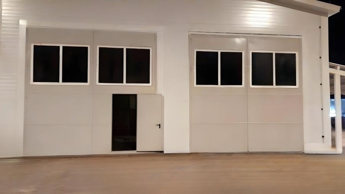 Фото установленных ворот