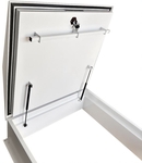 Металлический кровельный люк